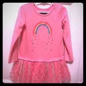 Pink Rainbow Tutu Dress